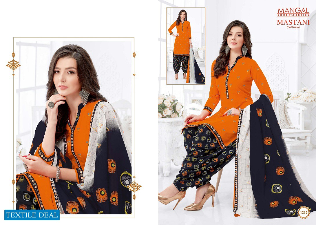 Mangal Shree Mastani Vol-12 Wholesale Readymade Cotton Dress