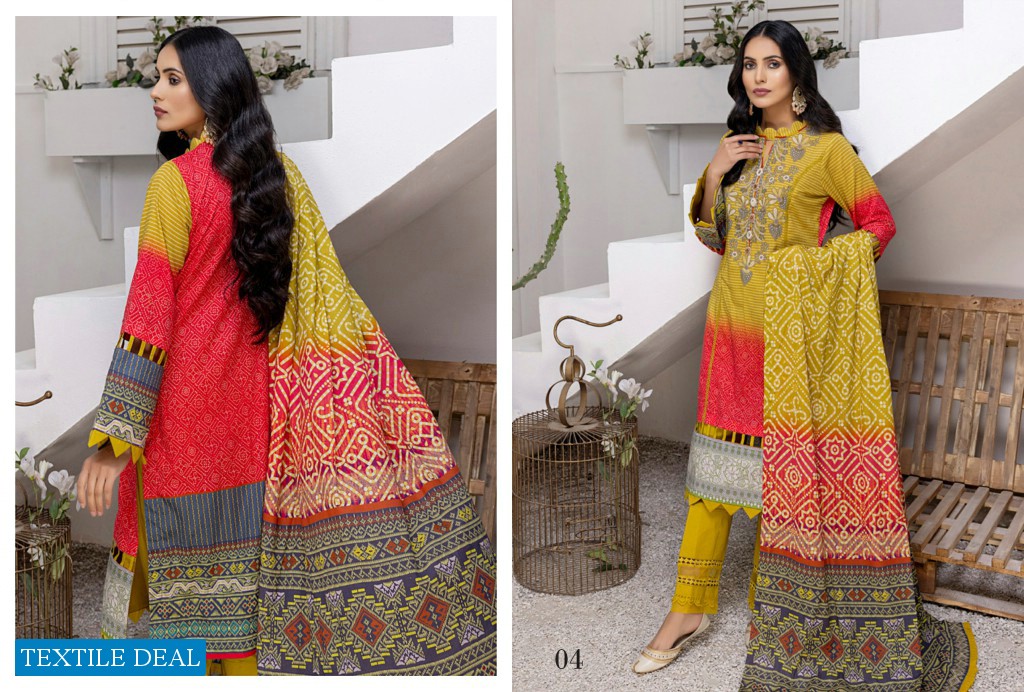 Alzohaib Coco Digital Printed Lawn Collection Wholesale Original Pakistani Dress