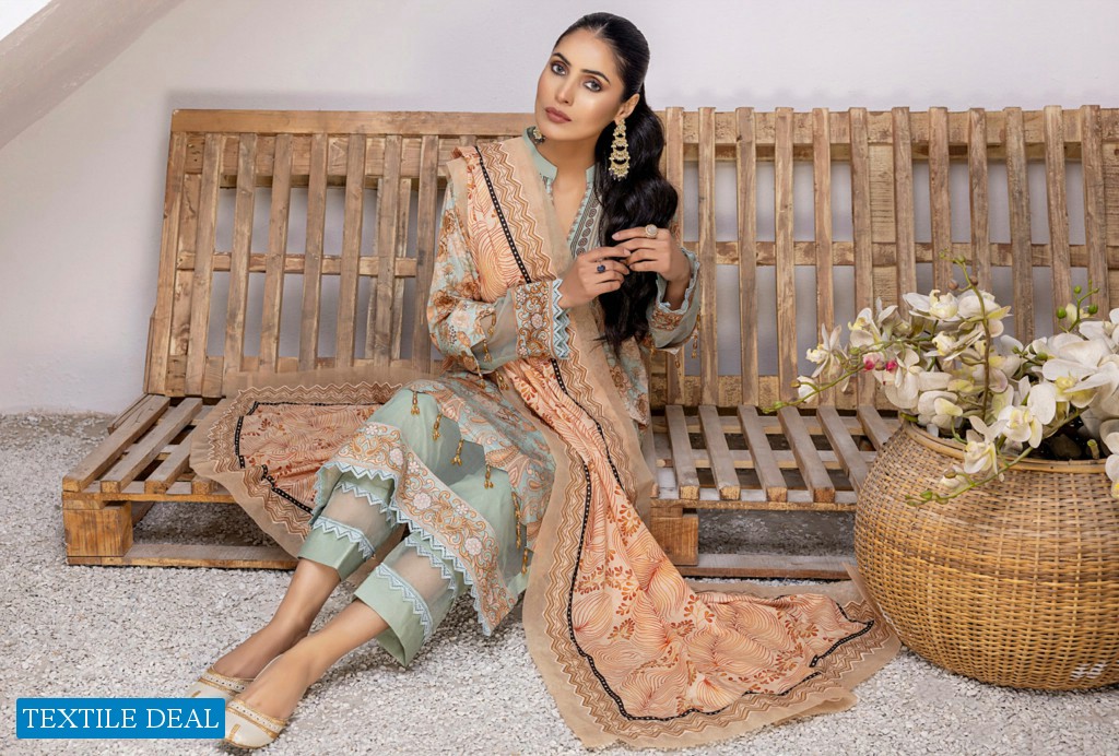 Alzohaib Coco Digital Printed Lawn Collection Wholesale Original Pakistani Dress