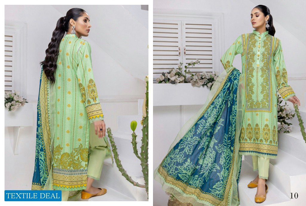 Alzohaib Coco Digital Printed Lawn Collection Wholesale Original Pakistani Dress