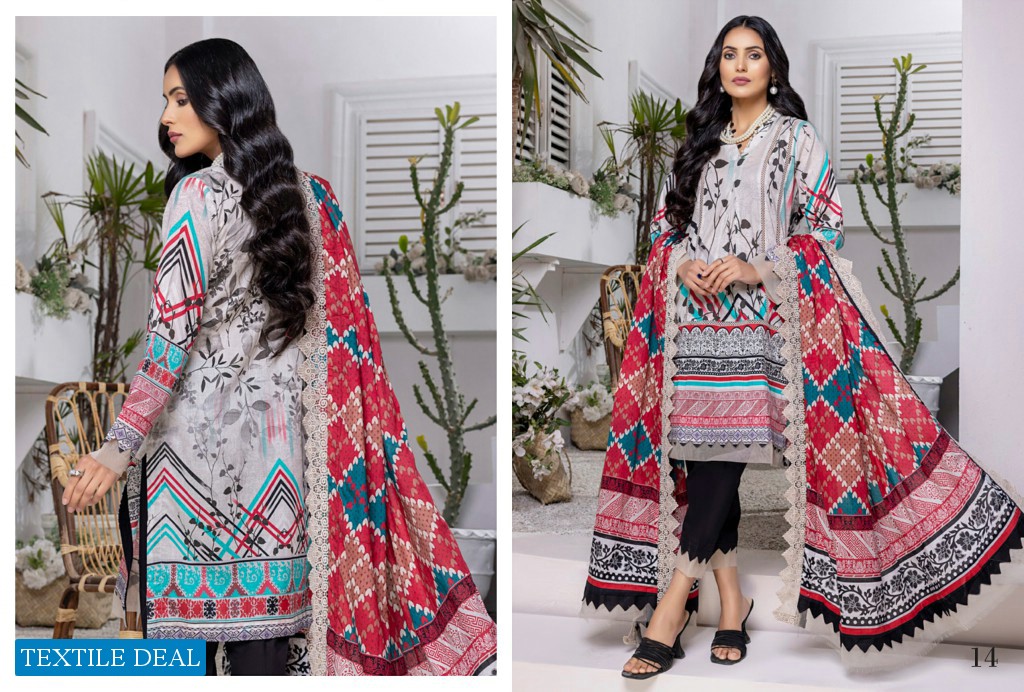 Alzohaib Coco Digital Printed Lawn Collection Wholesale Original Pakistani Dress
