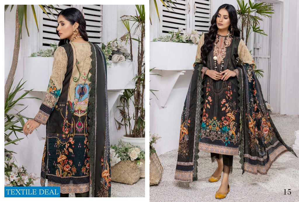 Alzohaib Coco Digital Printed Lawn Collection Wholesale Original Pakistani Dress