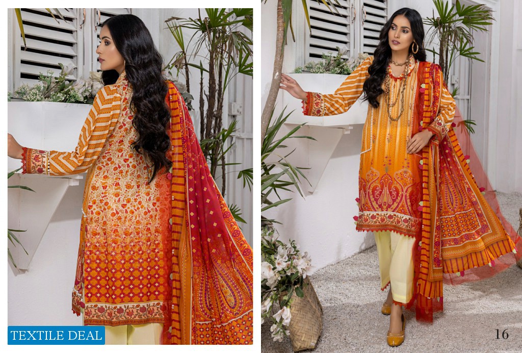 Alzohaib Coco Digital Printed Lawn Collection Wholesale Original Pakistani Dress