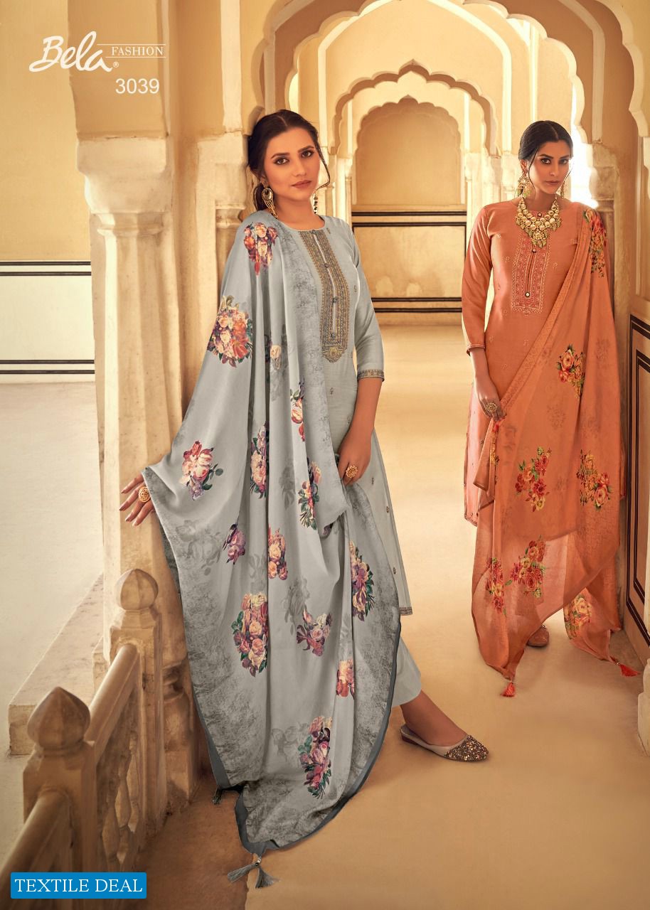 SABAA BY BELA FASHION COTTON SILK DESIGNER FANCY SALWAR KAMEEZ