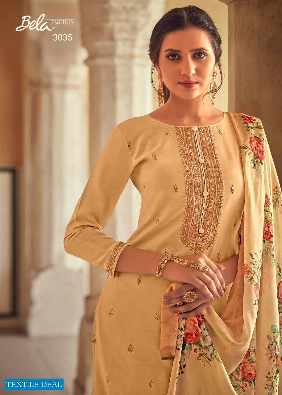 SABAA BY BELA FASHION COTTON SILK DESIGNER FANCY SALWAR KAMEEZ