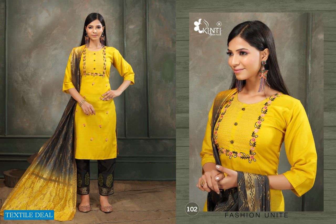 Kinti Harmony Vol-2 Wholesale Readymade 3 Piece Collection