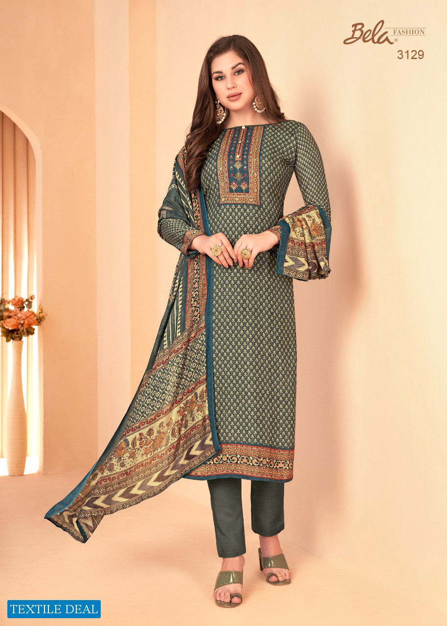 Bela Saraab Wholesale Cotton Silk Digital Print Salwar Suits