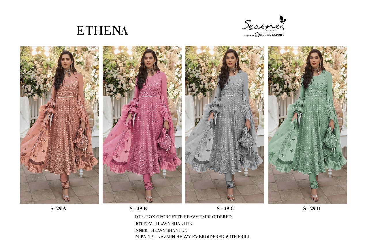 Serene S-29 Wholesale Designer Pakistani Concept Dress