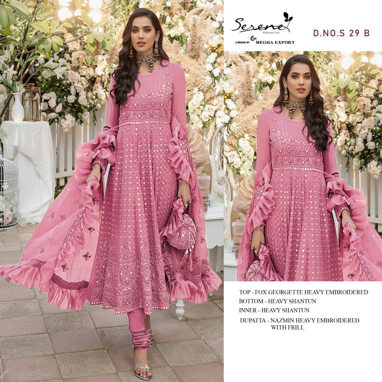 Serene S-29 Wholesale Designer Pakistani Concept Dress