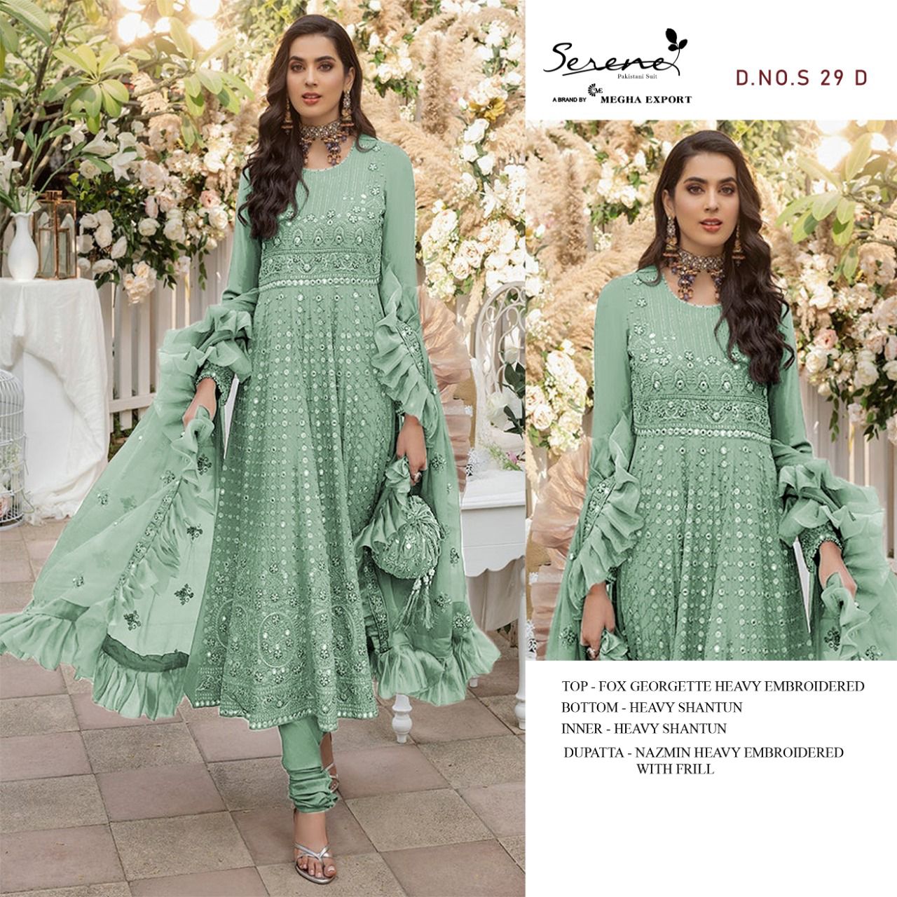 Serene S-29 Wholesale Designer Pakistani Concept Dress