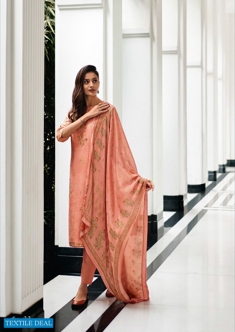 Varsha Erica Wholesale Pure Muslin With Self Work Salwar Suits