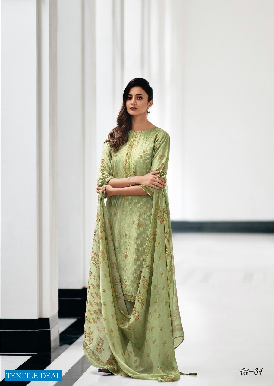 Varsha Erica Wholesale Pure Muslin With Self Work Salwar Suits