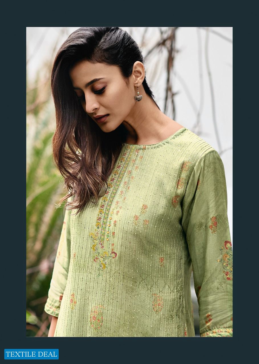 Varsha Erica Wholesale Pure Muslin With Self Work Salwar Suits