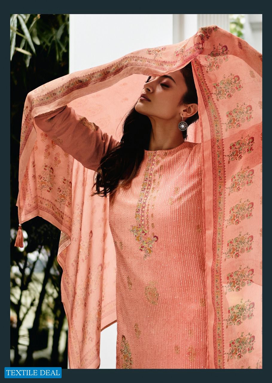Varsha Erica Wholesale Pure Muslin With Self Work Salwar Suits