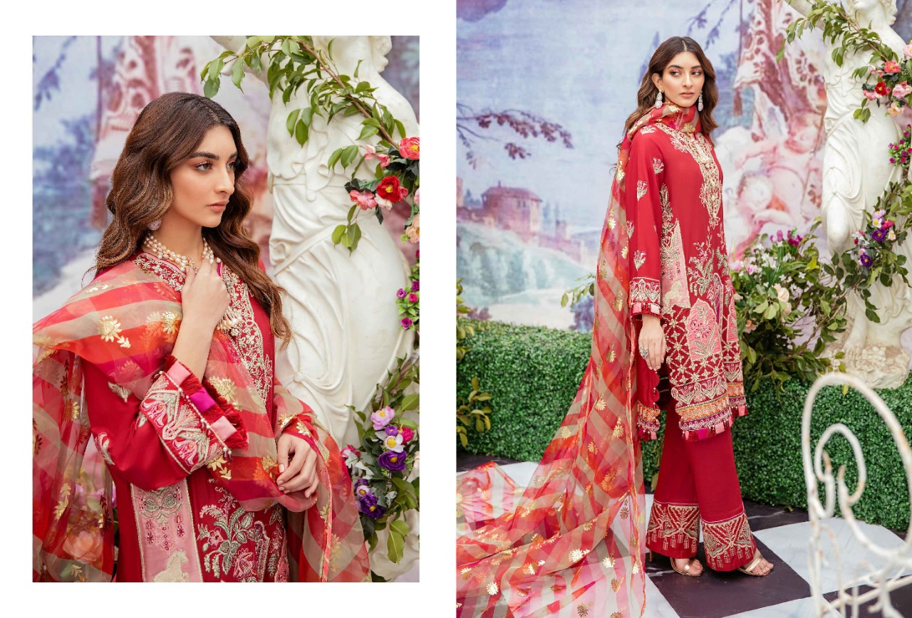 Afrozeh Luxury lawn 2022 Wholesale Original Pakistani Suits