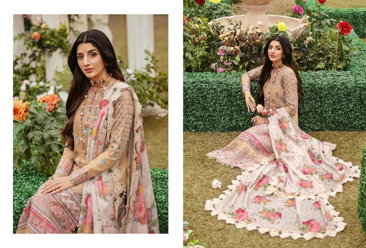 Afrozeh Luxury lawn 2022 Wholesale Original Pakistani Suits