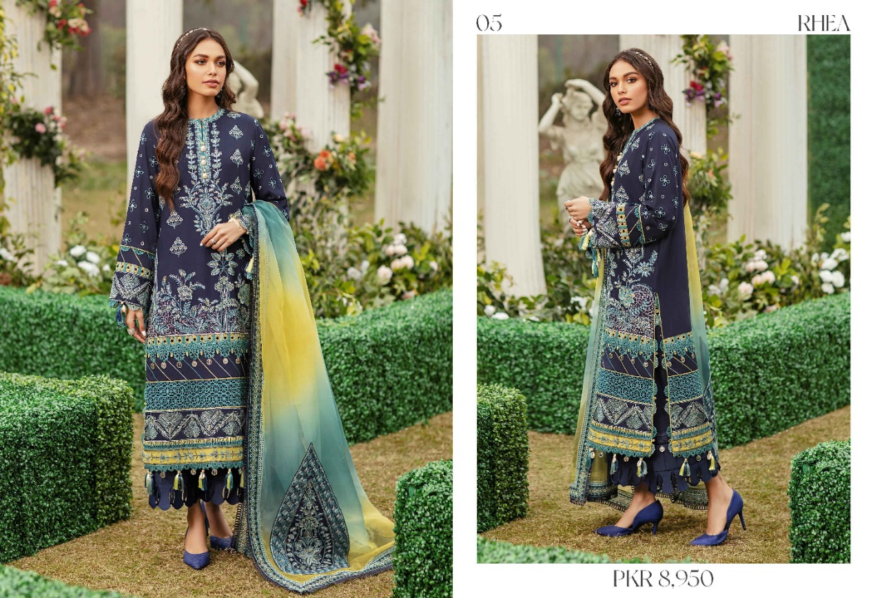 Afrozeh Luxury lawn 2022 Wholesale Original Pakistani Suits