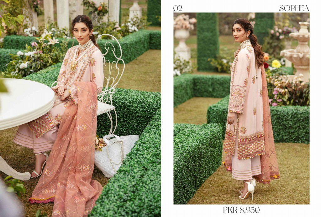 Afrozeh Luxury lawn 2022 Wholesale Original Pakistani Suits