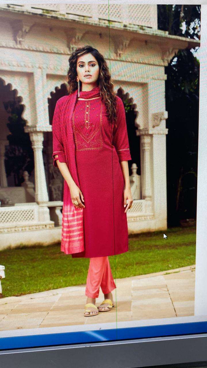 ART RIDDHS RRR KURTI WITH DUPATTA CONCEPT