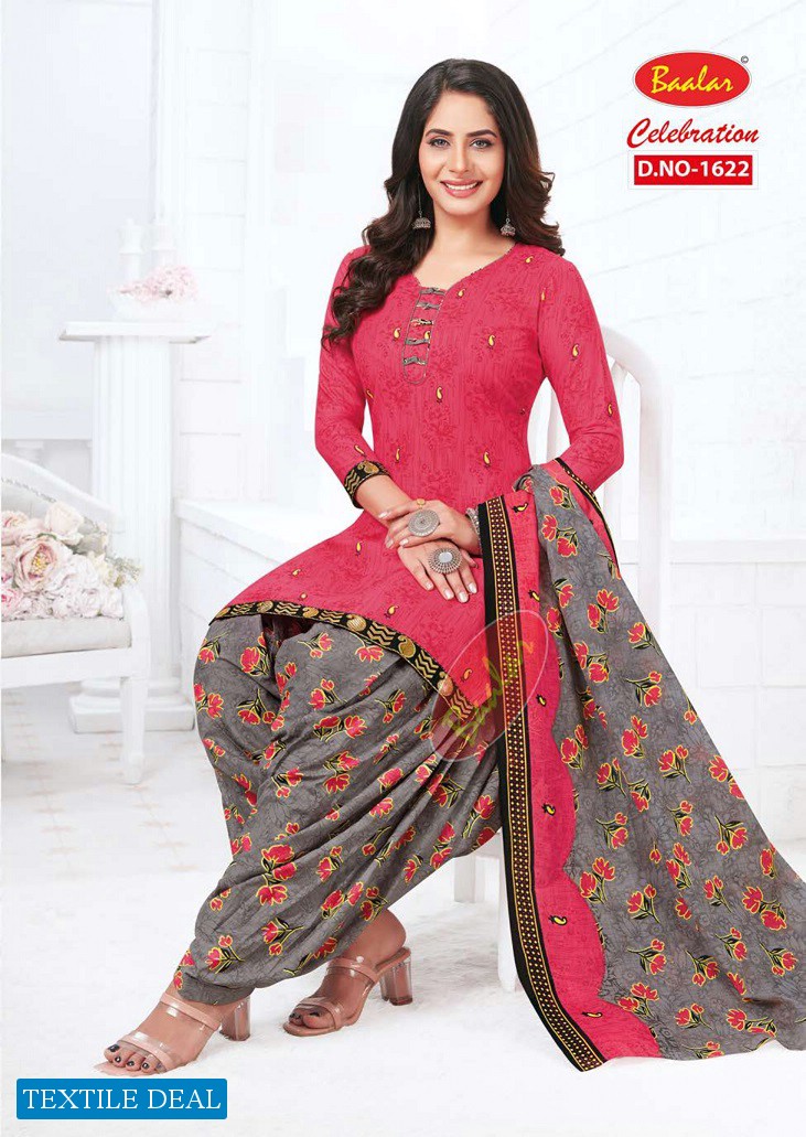 Baalar Celebration Patiyala Special Vol-16 Wholesale Cotton Printed Dress Material