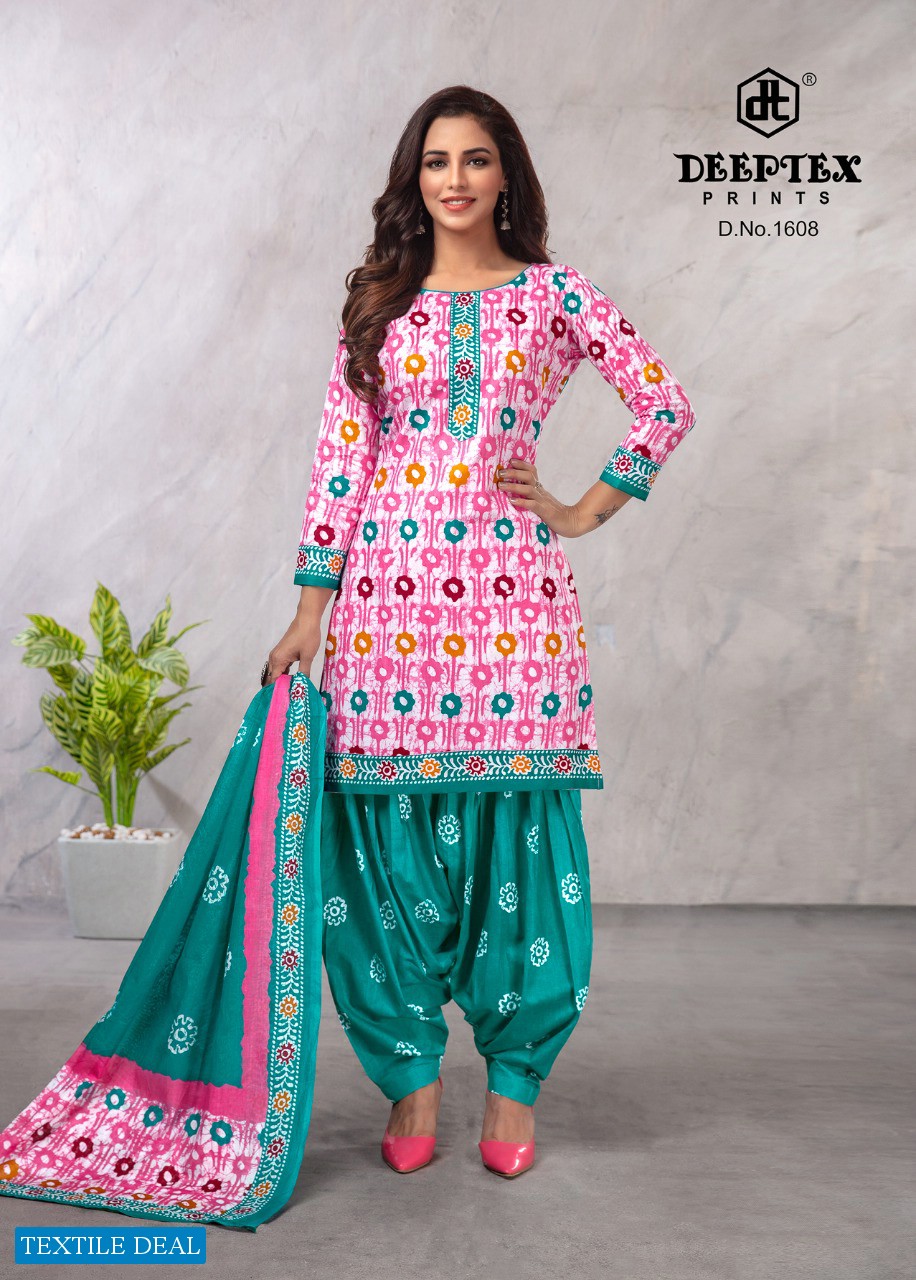 Deeptex Batik Plus Vol-16 Wholesale Bandhani Printed Dress Material