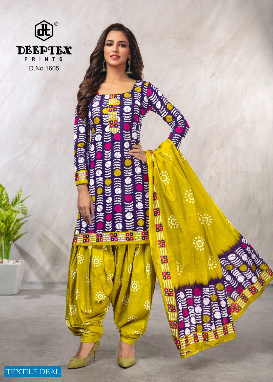 Deeptex Batik Plus Vol-16 Wholesale Bandhani Printed Dress Material