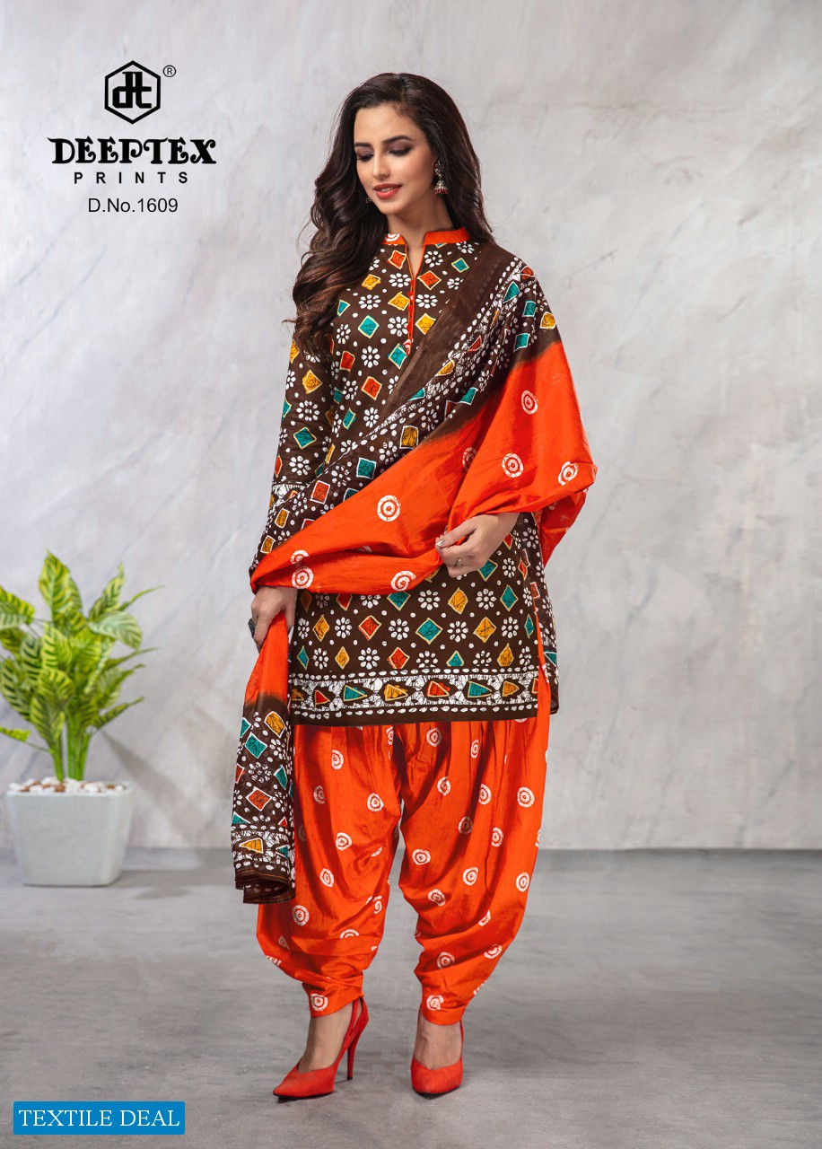 Deeptex Batik Plus Vol-16 Wholesale Bandhani Printed Dress Material