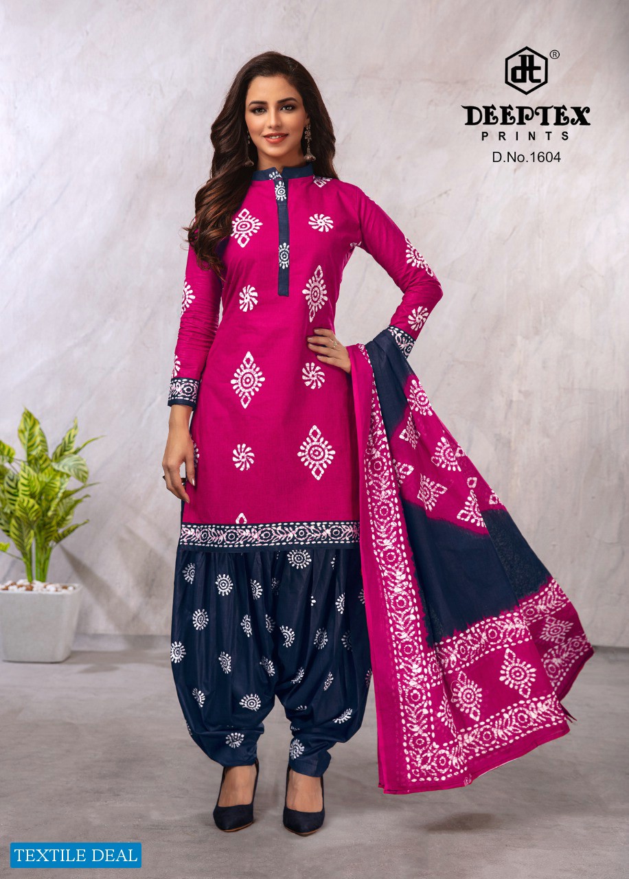 Deeptex Batik Plus Vol-16 Wholesale Bandhani Printed Dress Material