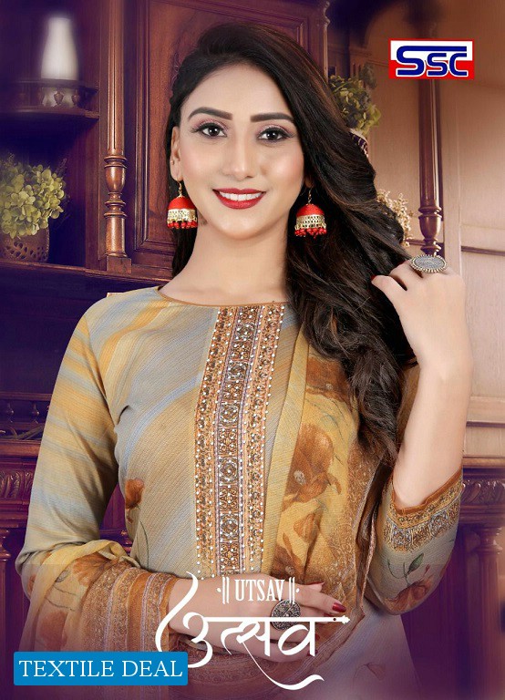 SSC Utsav Wholesale Soft Cotton Dress Material