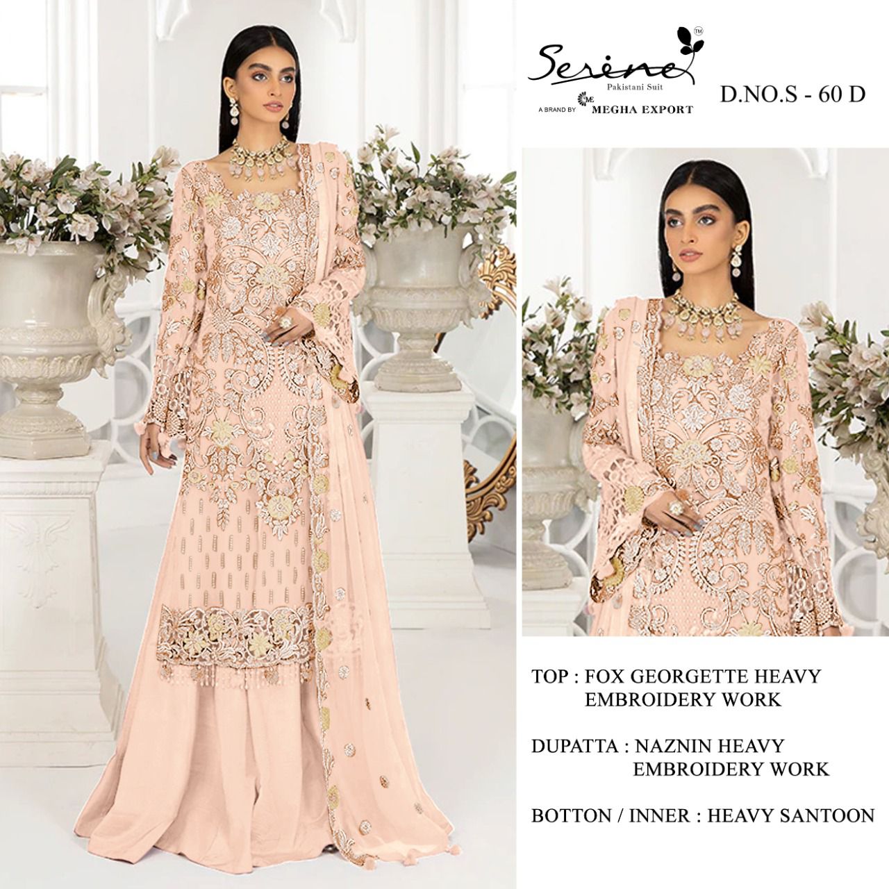 Serene S-60 wholesale Pakistani Concept Dress