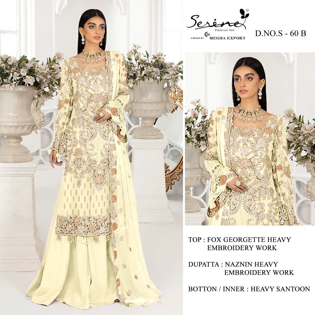 Serene S-60 wholesale Pakistani Concept Dress