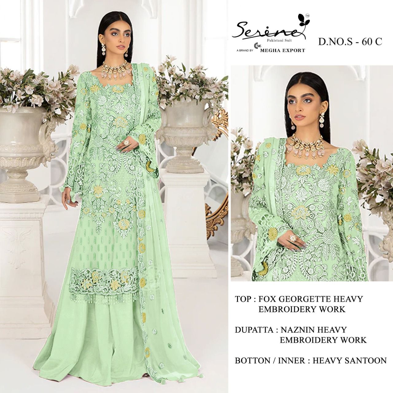 Serene S-60 wholesale Pakistani Concept Dress