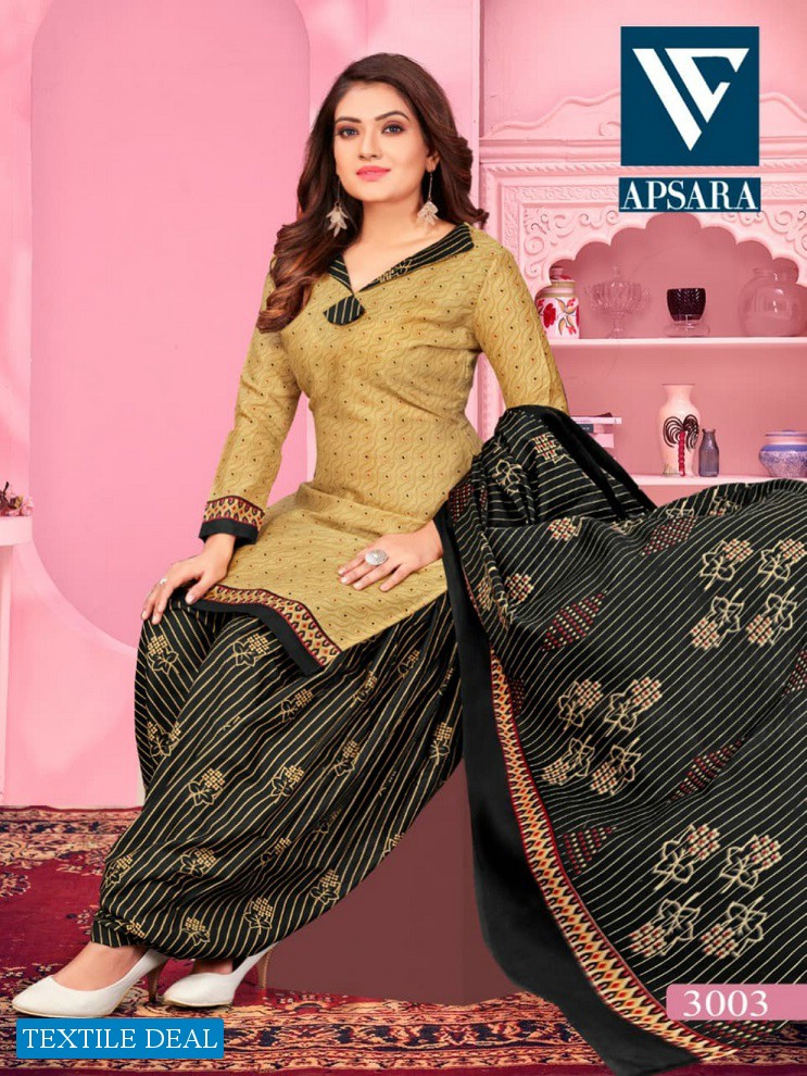 SSS Apsara Vol-3 Wholesale Cotton Printed Dress Material