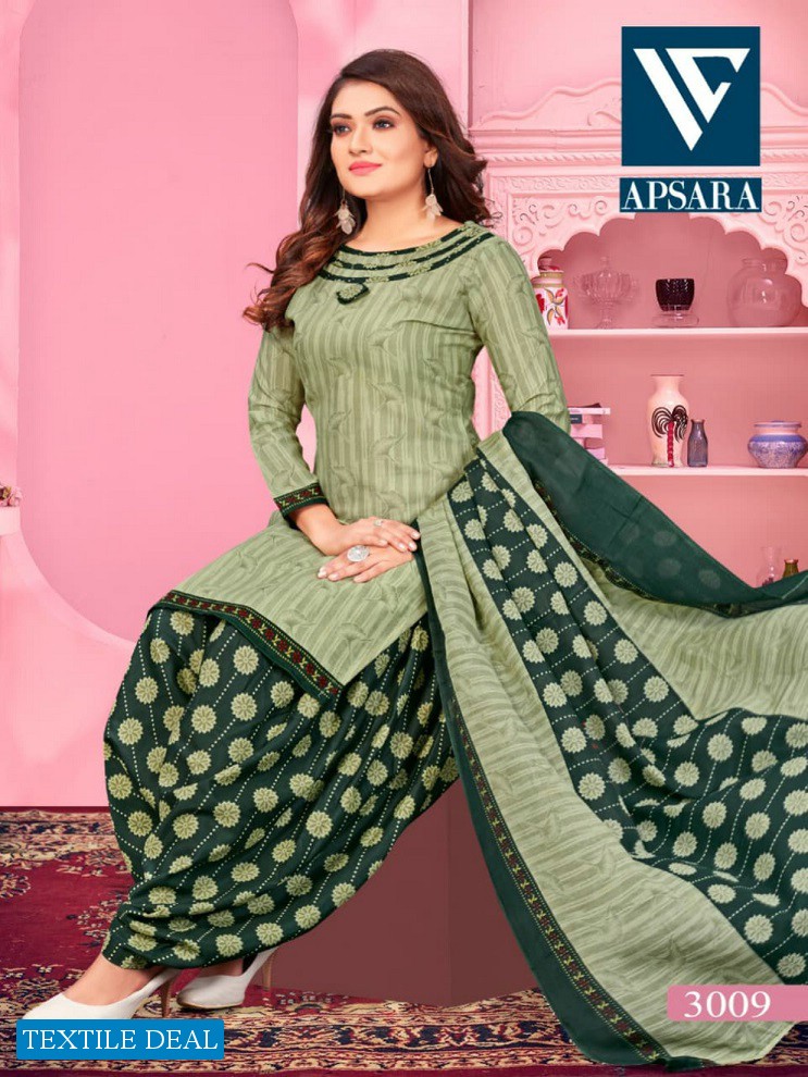 SSS Apsara Vol-3 Wholesale Cotton Printed Dress Material