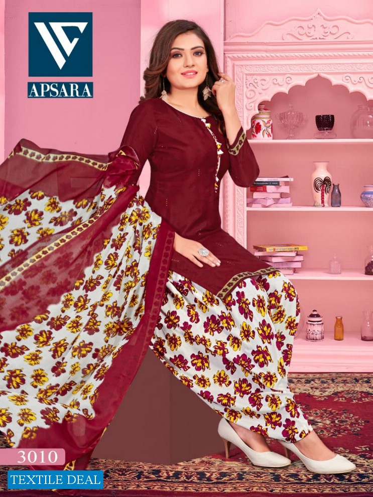 SSS Apsara Vol-3 Wholesale Cotton Printed Dress Material