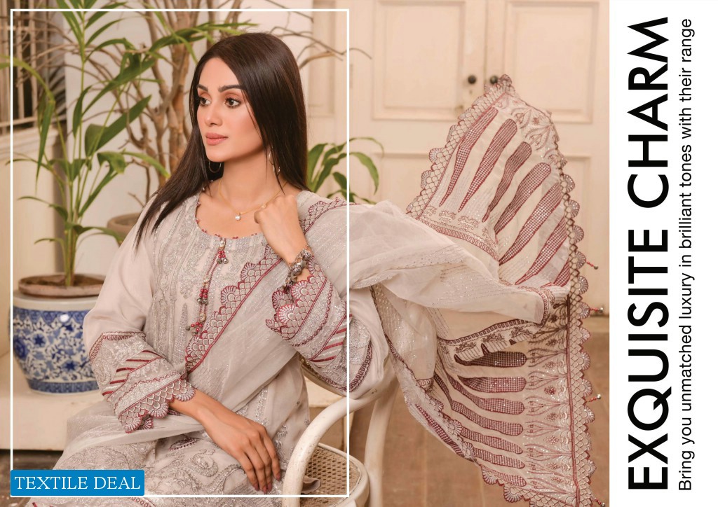 Zainab Falzani Festive Luxury Chiffon Pakistani Salwar Suits