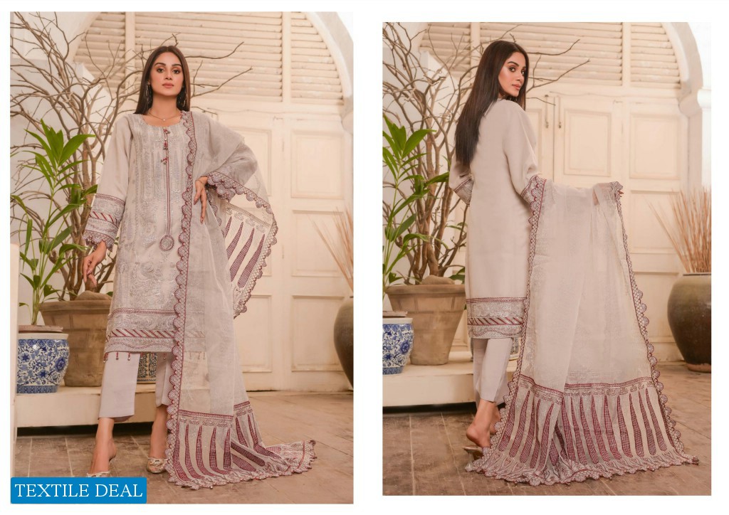 Zainab Falzani Festive Luxury Chiffon Pakistani Salwar Suits