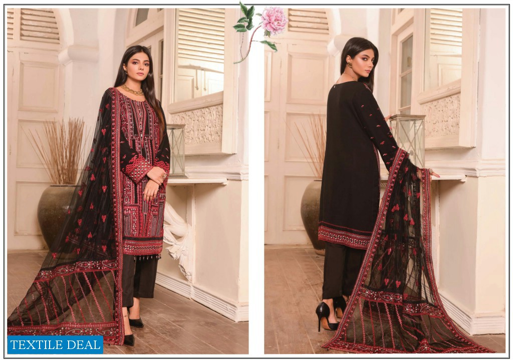 Zainab Falzani Festive Luxury Chiffon Pakistani Salwar Suits