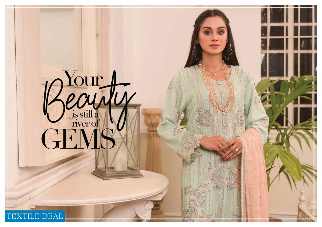 Zainab Falzani Festive Luxury Chiffon Pakistani Salwar Suits