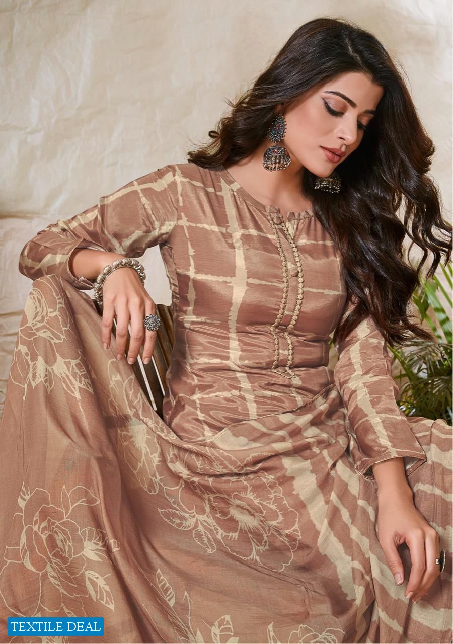 Shurooq Mahasin Wholesale Shopping Muslin Silk Work Salwar Suits