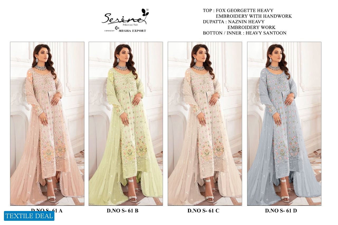 Serene S-61 Wholesale Pakistani Concept Dress