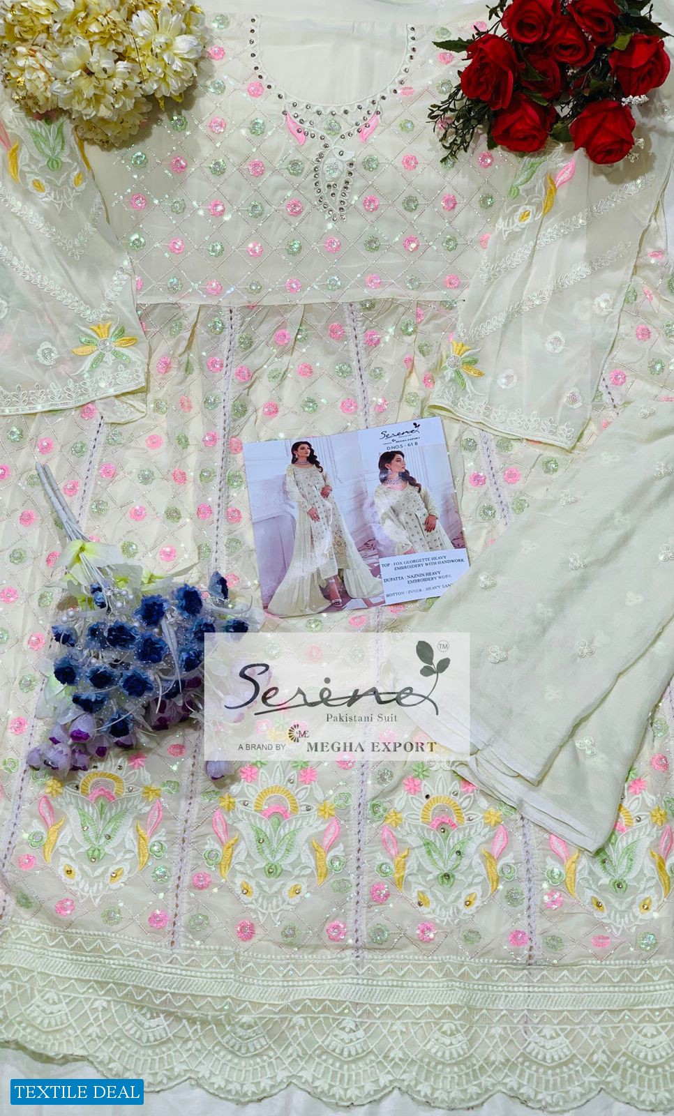 Serene S-61 Wholesale Pakistani Concept Dress