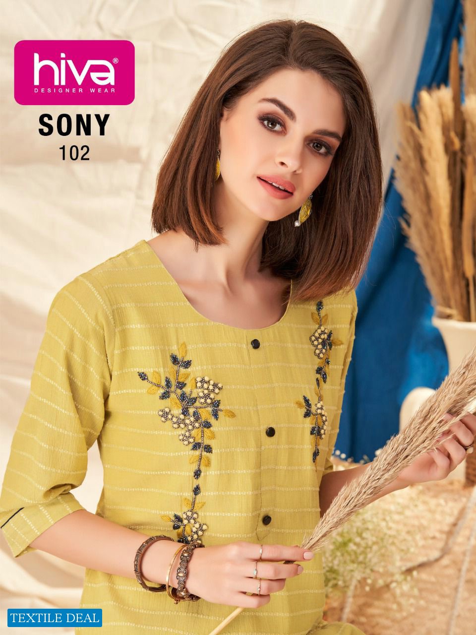 HIVA SONY FANCY SIMPLE READYMADE KURTI SELLER