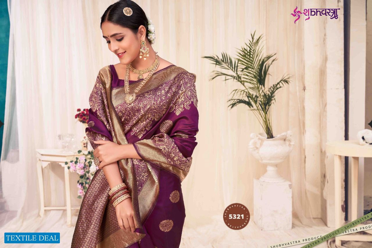 Shubhvastra Royal Vol-3 Wholesale Exclusive Banarasi Silk Sarees