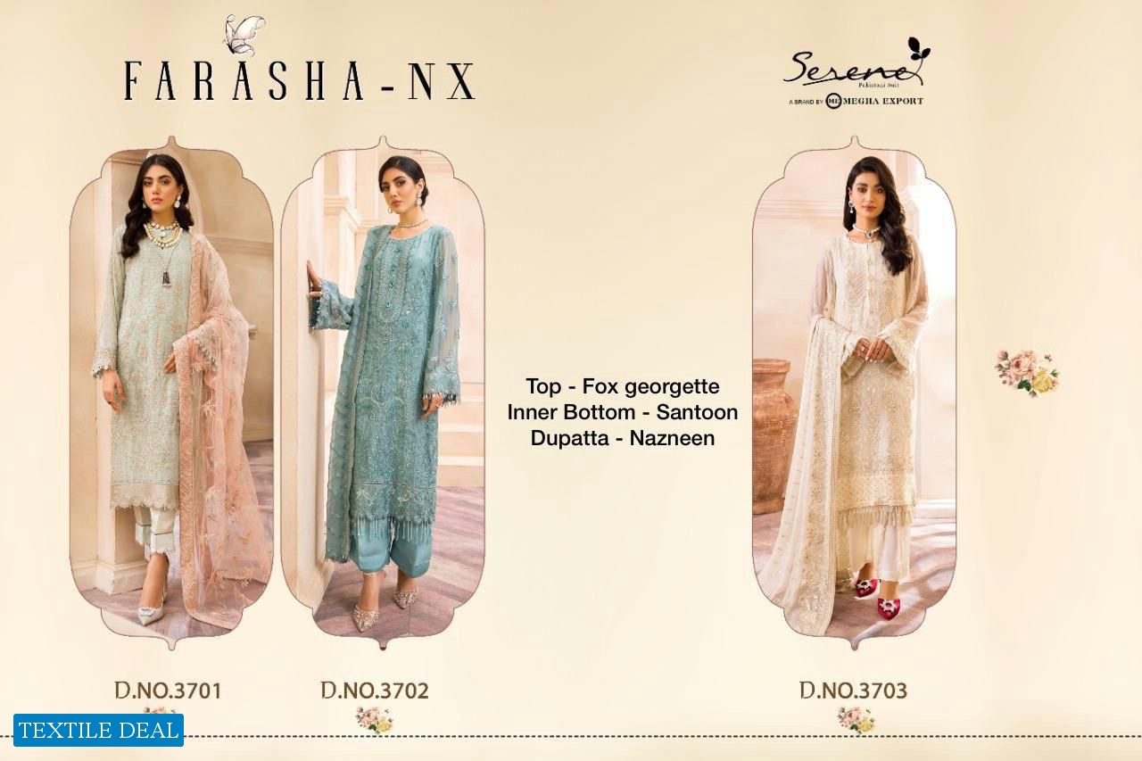 Serene Farasha Nx Wholesale Pakistani Concept Dress