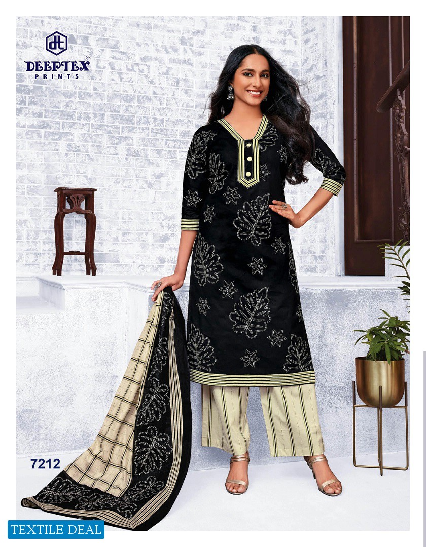 Deeptex Miss Indian Vol-72 Wholesale Pure Cotton Printed Dress Material