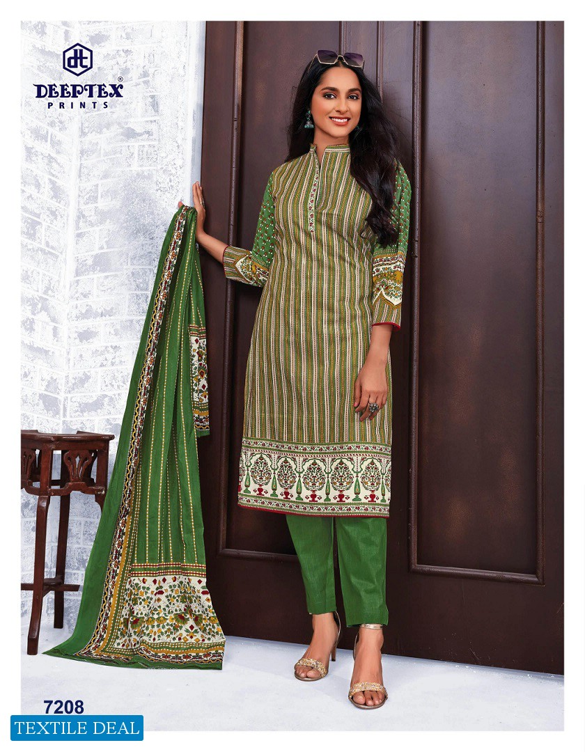 Deeptex Miss Indian Vol-72 Wholesale Pure Cotton Printed Dress Material