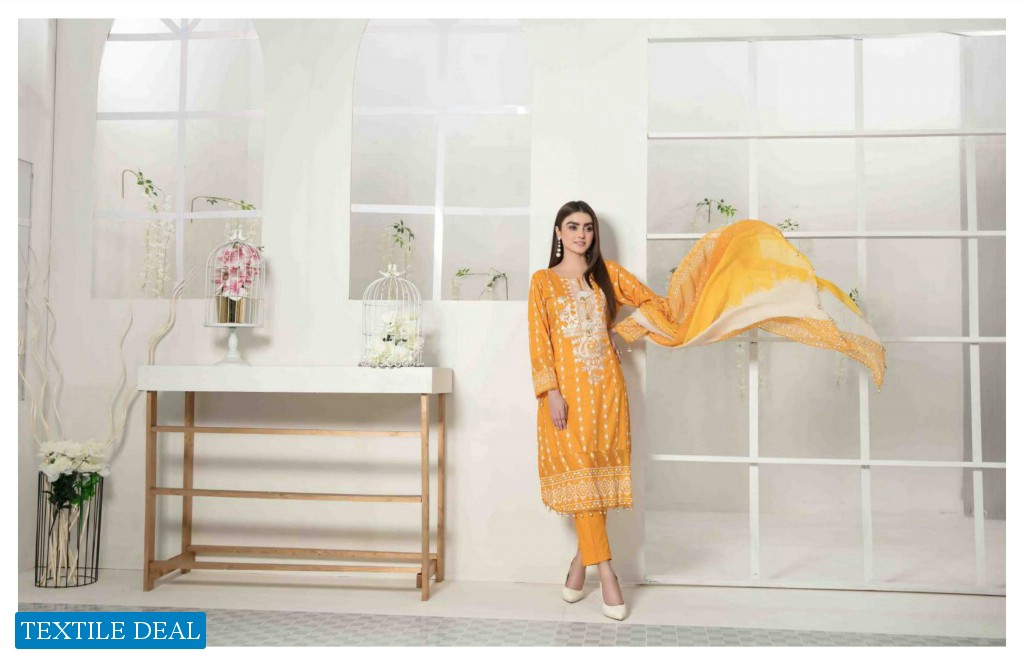 Tawakkal Titania Wholesale Unstitched Embroidered Lawn Shirt Pakistani Catalogs