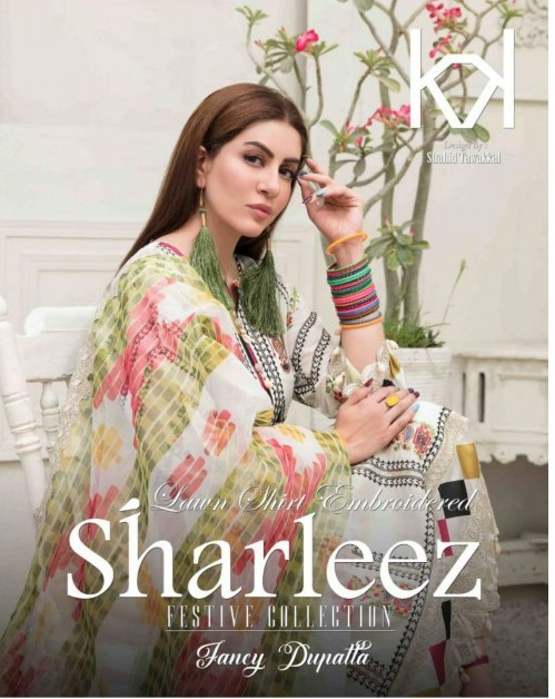 Tawakkal Sharleez Festive Collection Fancy Dupatta Wholesale Pakistani Dress