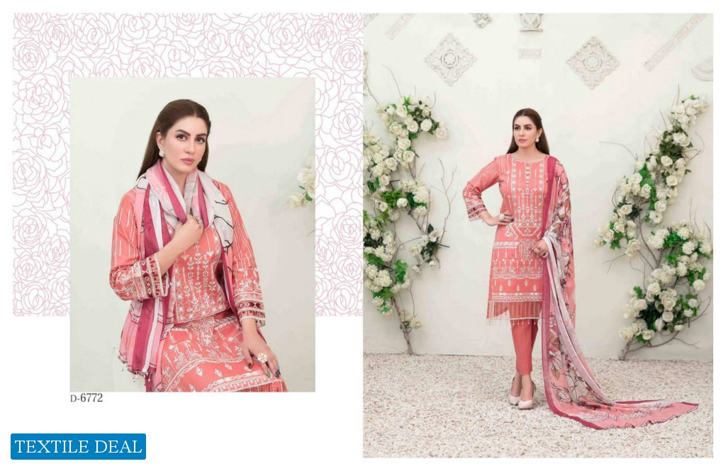 Tawakkal Sharleez Festive Collection Fancy Dupatta Wholesale Pakistani Dress